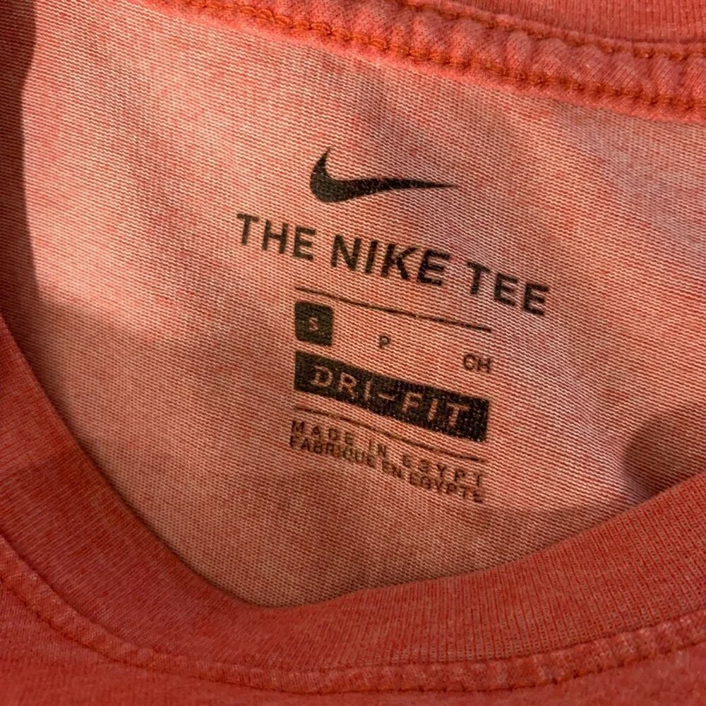 Nike Dri-fit T-shirt, red color (faded style)